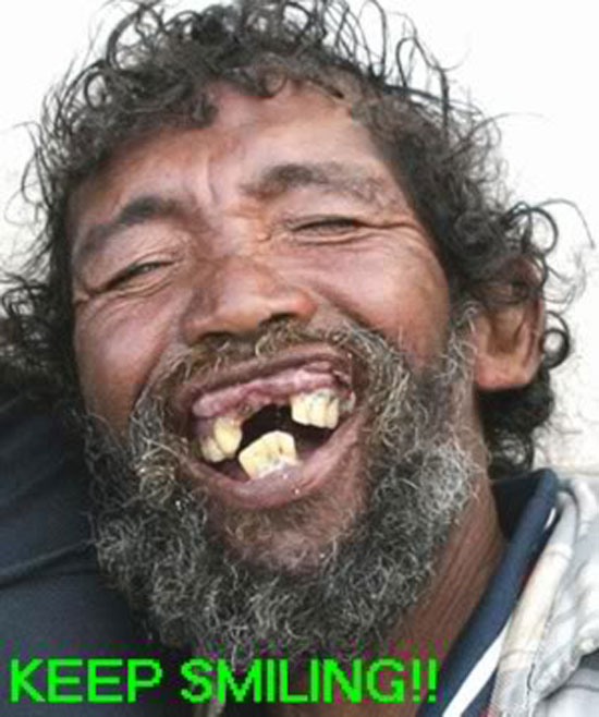 keep smiling