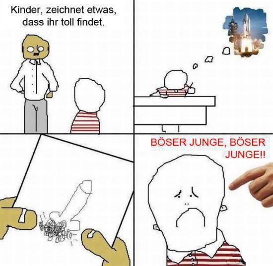 Kinder, zeichnet etwas das ihr toll findet....