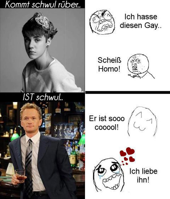 kommt schwul