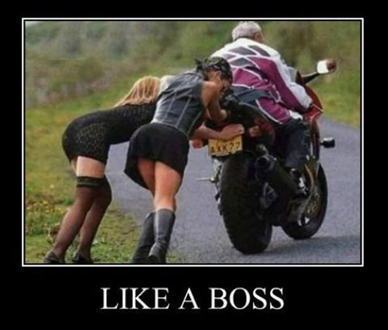 like a boss XD