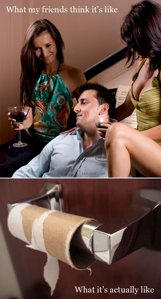 living with two girls