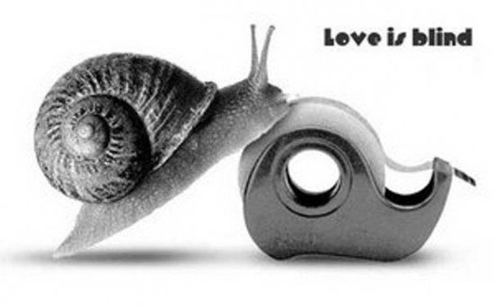 Love is blind