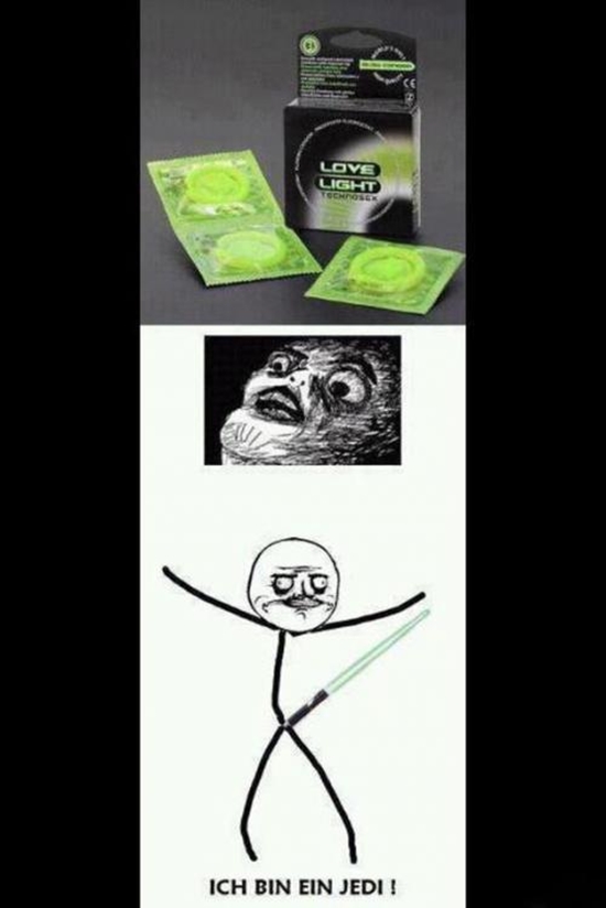 Love Light Kondome - Rage Comic Bild