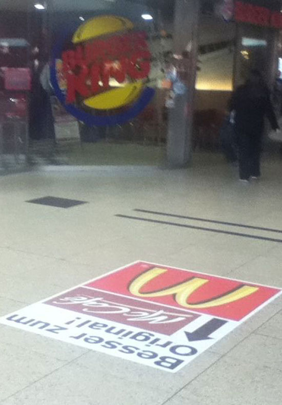 mc donalds vs. burger-king