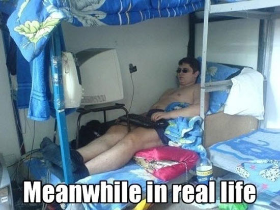 meanwhile in real life
