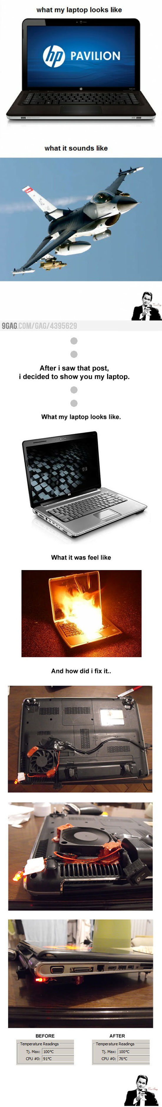 Mein Laptop...