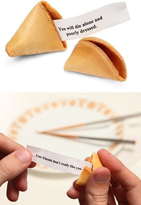 misfortune cookies