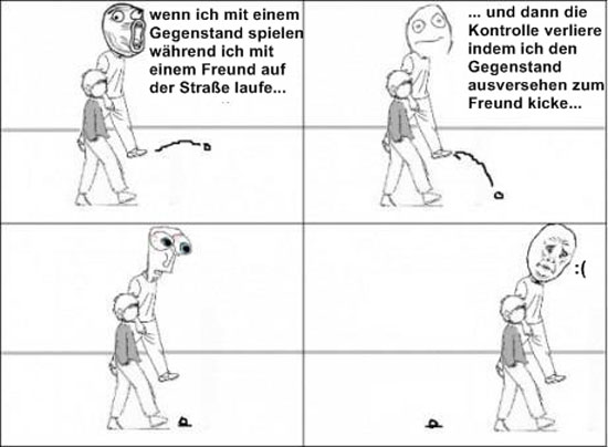 Mit dem Stein Spielen...