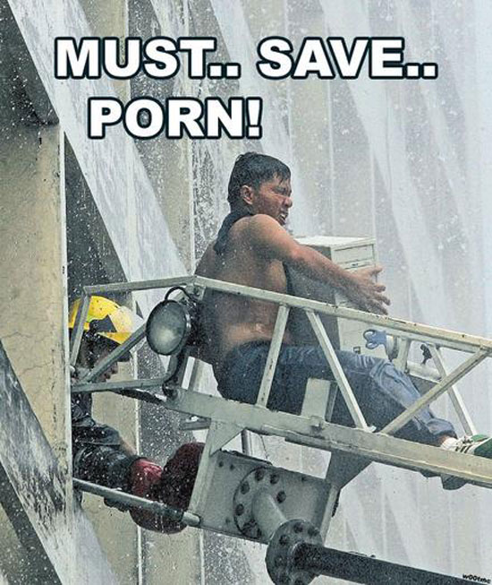 must  save p0rn