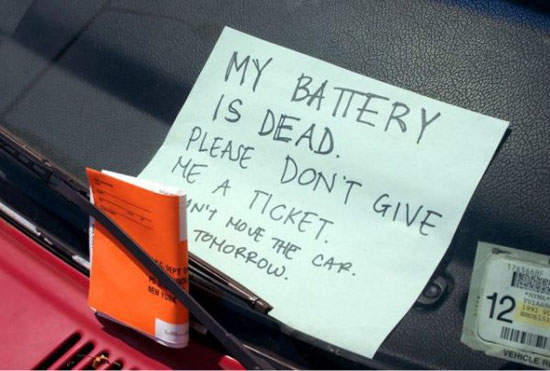 my battery is dead 4398