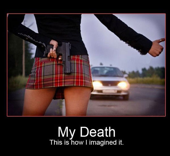 my death the way i imagined it