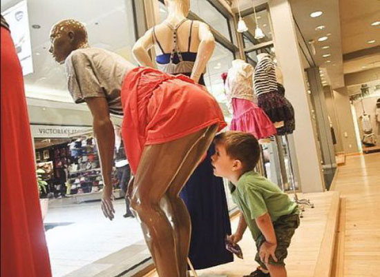naughty kid