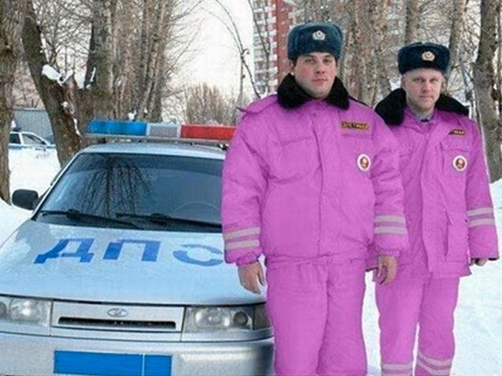 Neue Winteruniformen bei der russischen Polizei!