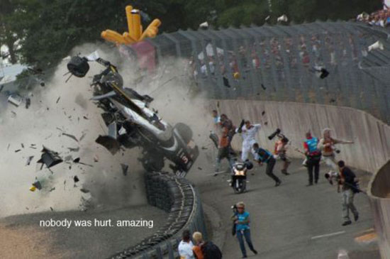 no body was hurt