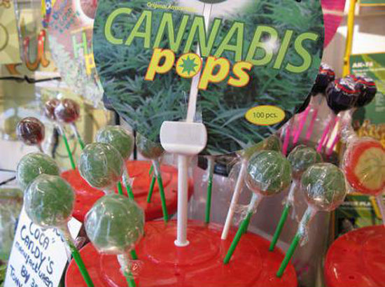 Nur in Holland - Cannabis Lutscher