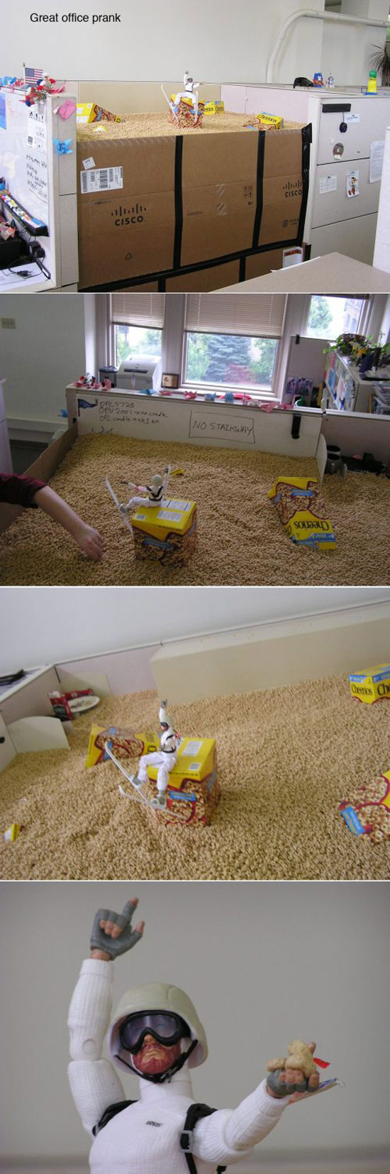 office prank