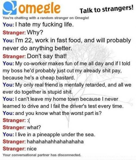 Omegle - Ich hasse mein Leben - Win Bild