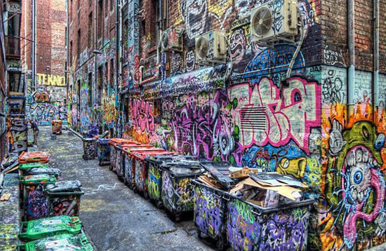 only graffiti