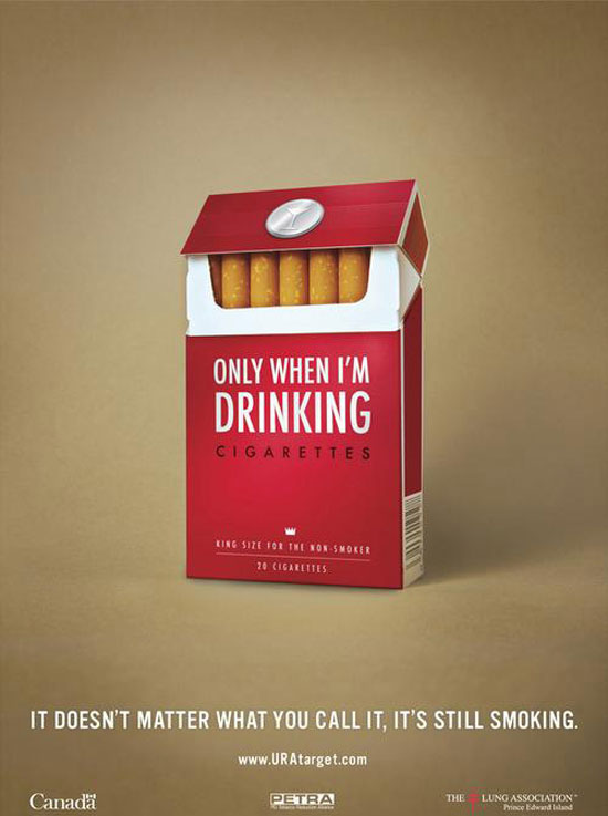 Only when im drinking