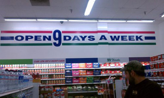 open 9 days a week 4806