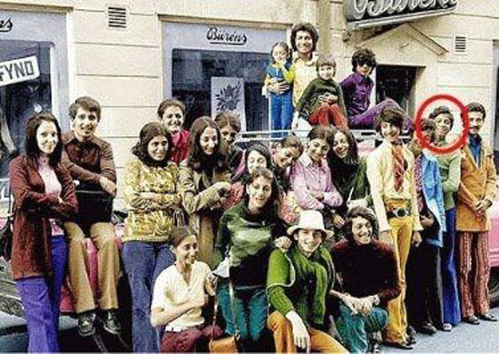osama bim laden family osama is the one with red circle around his face