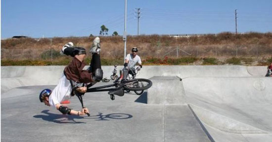 painful bmx trick