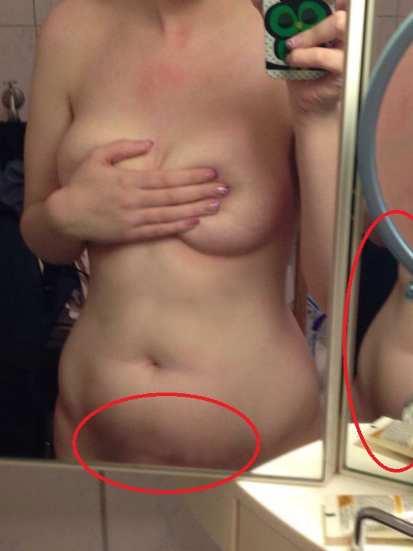 Woman photoshop fail