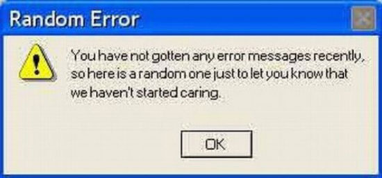 random error 4575