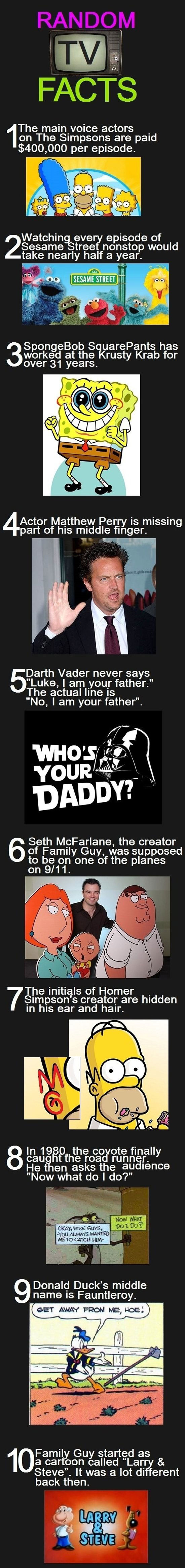 random tv facts 4483