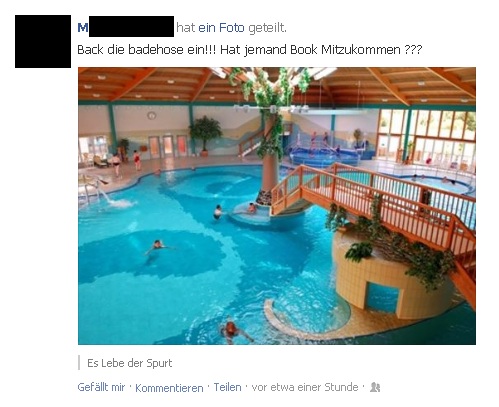 Rechtschreibung geht baden