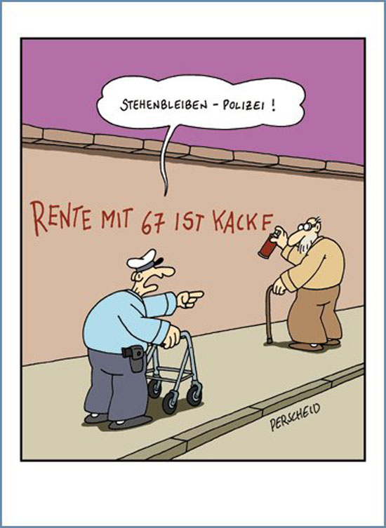 Rentner im Dienst