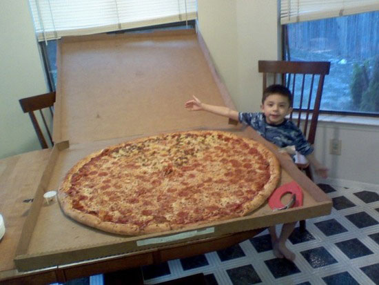riesenpizza