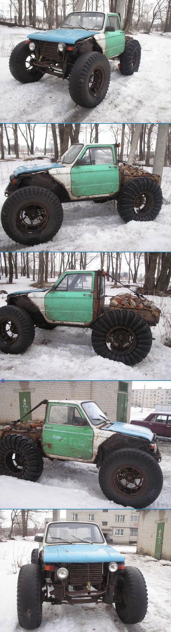 russian snow quad