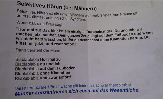 Selektives hören