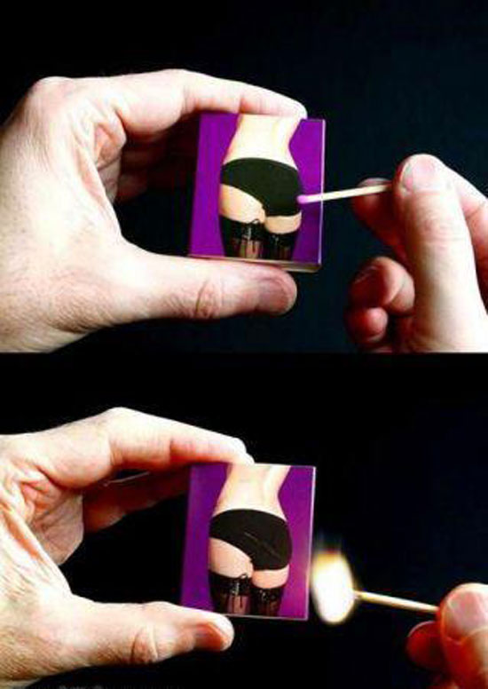 sexy match box