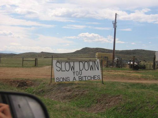 slow down