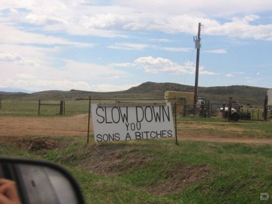 slow down