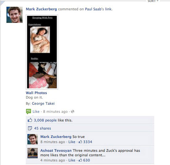 So true Mark Zuckerberg