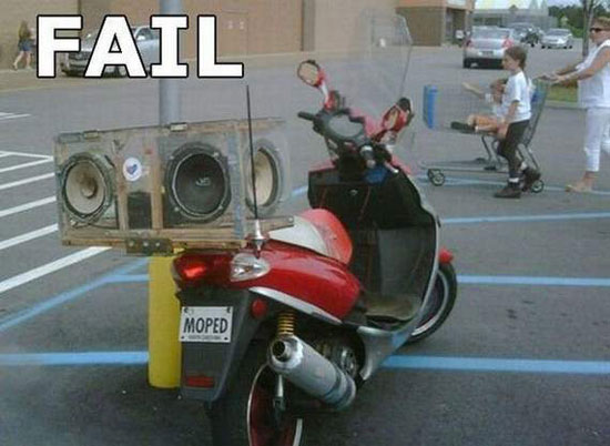 sound system fail