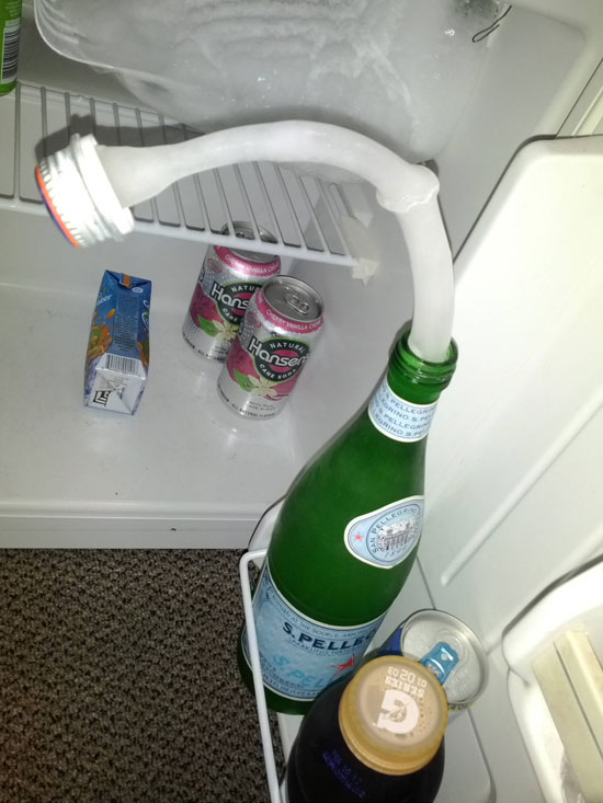 sparkling frozen