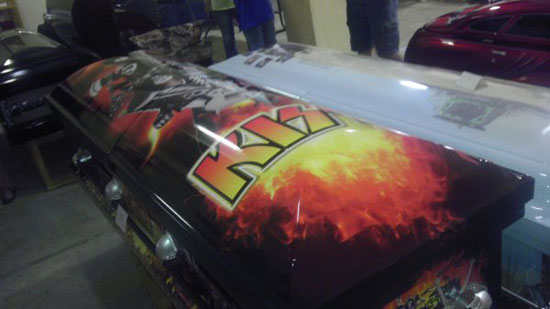 sport edition coffin