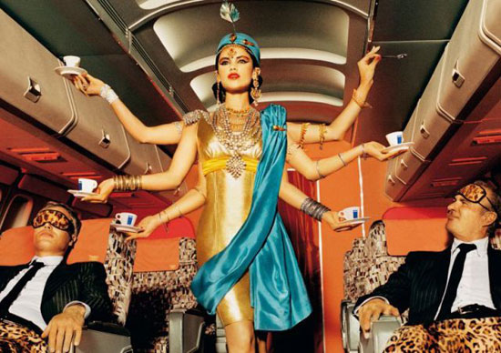 stewardess in indien
