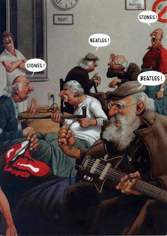Stones vs. Beatles