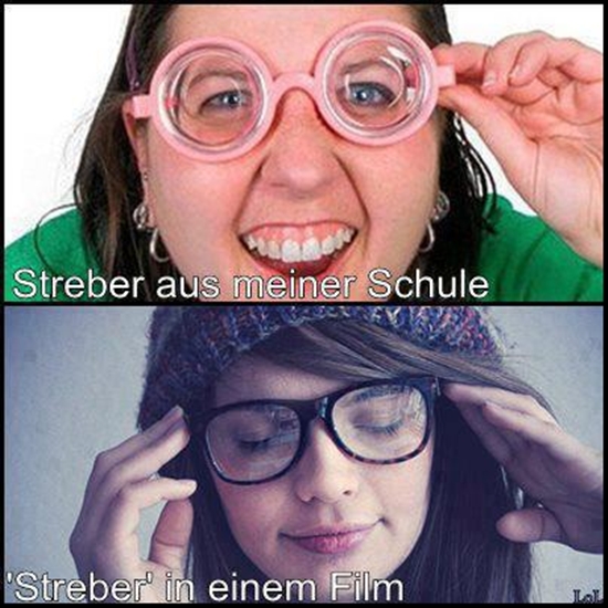 Streber aus meiner Schule...