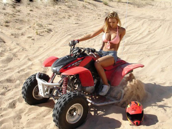 stuck in sand
