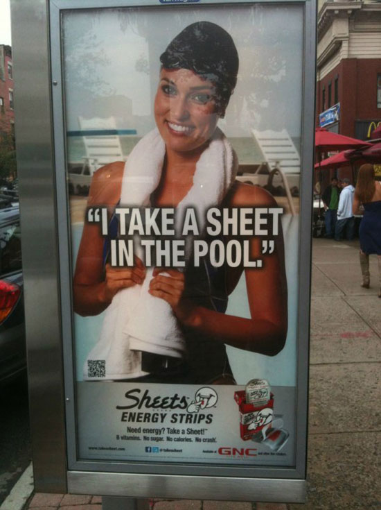 take a sheet