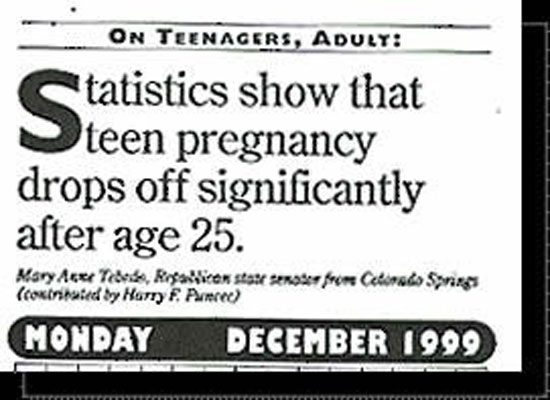 teen pregnancy statistics