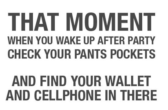 that beautiful moment