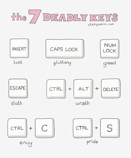the 7 deadly keys