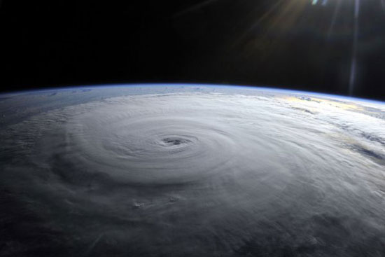the earth from space